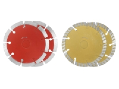 PARKSIDE® Diamant-Trennscheibenset, 125 mm, 2er