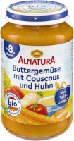 Alnatura Alnatura Buttergemüse mit Couscous und Huhn