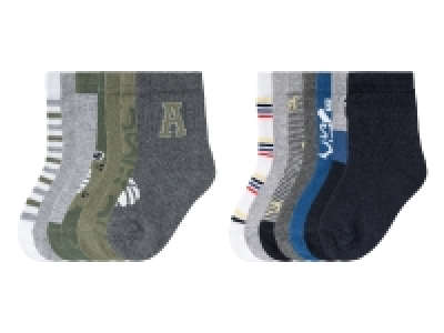 Lidl Lupilu® lupilu® Kleinkinder Jungen Socken, 7 Paar, mit Bio-Baumwolle