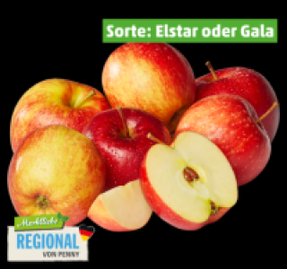 Deutsche rote Äpfel