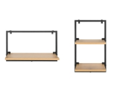 LIVARNO home Wandregal, mit LED-Beleuchtung