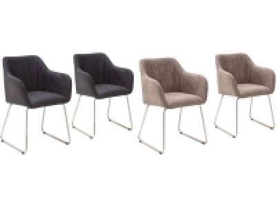 homica 2er Set Sessel Ida mit Bügelfuss
