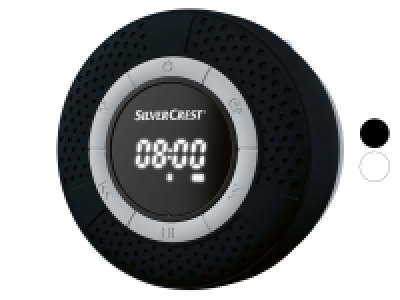 Lidl Silvercrest® SILVERCREST® Bluetooth® Bad Lautsprecher »SBL 3 D2«, mit Saugnapf