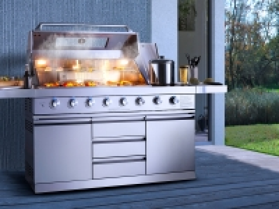 Lidl Buschbeck buschbeck Outdoorküche »Bristol«, 6 + 2 Brenner, 31,2 kW