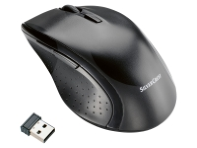 Lidl Silvercrest® SILVERCREST® Funkmaus, 6 Tasten, mit USB-Nano-Empfänger