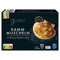 Aldi Süd  GOURMET FINEST CUISINE Kamm-Muscheln 200 g