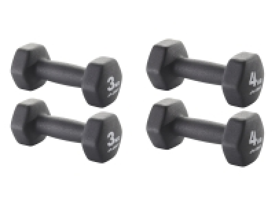CRIVIT Kurzhantel-Set, 2 Stück