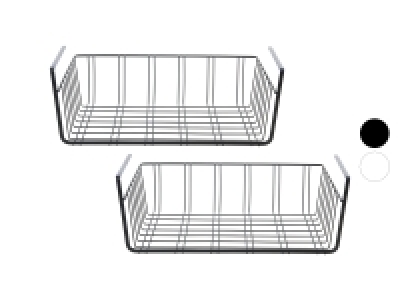 LIVARNO home Schrankk&ouml;rbe, 2 St&uuml;ck