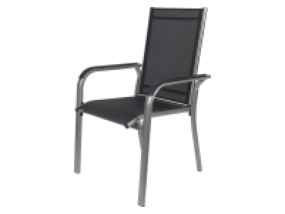 Lidl Livarno Home LIVARNO home Stapelsessel »Houston«, UV-beständig, grau/anthrazit