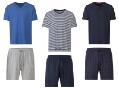 LIVERGY® Herren Pyjama mit Shorts