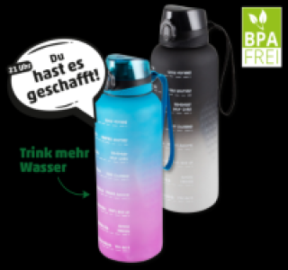Penny  HEDURA Motivations-Trinkflasche