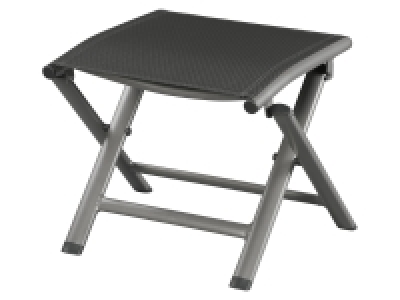 LIVARNO home Alu-Hocker »Houston«, zusammenklappbar, silber/grau