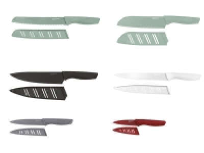 ERNESTO® Edelstahl-Messer-Set, 6-teilig