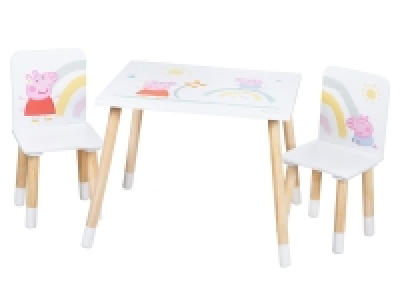 Lidl Roba roba Kindersitzgruppe »Peppa Pig«, mit zwei Stühlen und einem Tisch