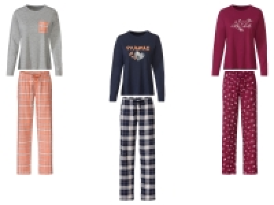 Lidl Esmara&reg; esmara&reg; Damen Pyjama mit Baumwolle