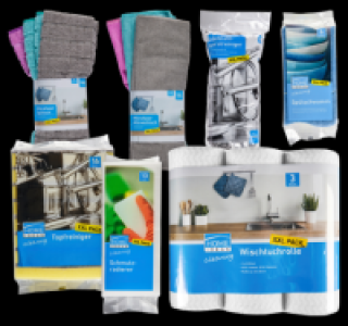 HOME IDEAS CLEANING Reinigungshelfer in XXL-Packung 2.99 €