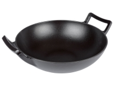 Lidl Grillmeister GRILLMEISTER Wok Gusseisen, Ø 31,5 cm