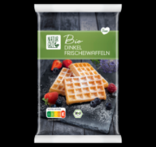 Penny  NATURGUT Bio Dinkel Frischei Waffeln