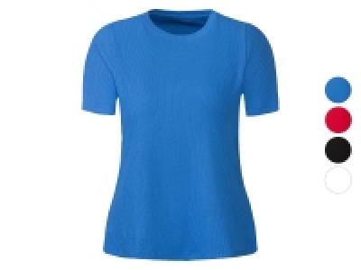 esmara® Damen T-Shirt in Ripp-Qualität