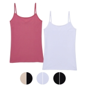 UP2FASHION Damen Unterhemden, 2er-Set
