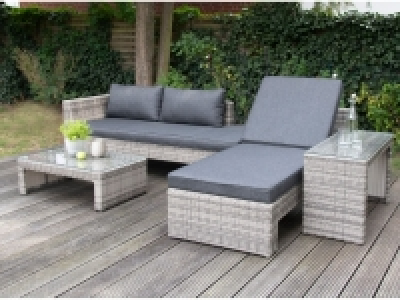 Lidl Bellavista Home & Garden® bellavista - Home & Garden® Polyrattan Sofaset »Maximum«