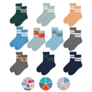 LILY & DAN Socken, 10 Paar