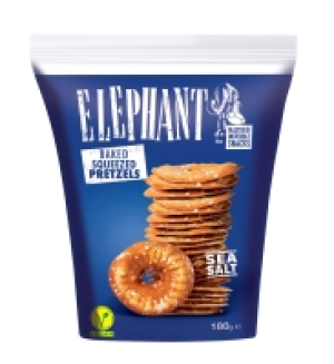 Aldi Süd  ELEPHANT Pretzels 180 g