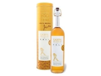 Jacopo Poli Grappa Sarpa Oro di Poli mit Geschenkbox 40% Vol