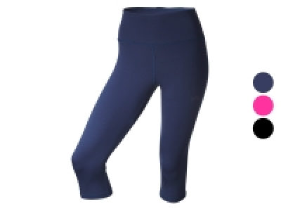 CRIVIT Damen Funktionscapri mit Tasche im Bund