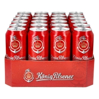 Netto  König Pilsener 4,9 % vol 0,5 Liter Dose, 24er Pack