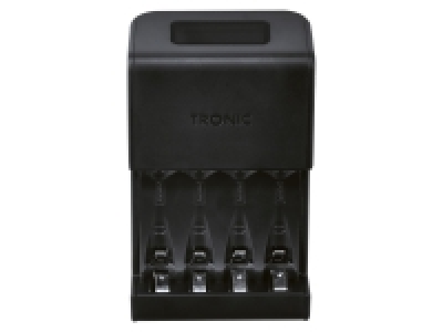 TRONIC® Akku Ladegerät mit LCD Ladeanzeige