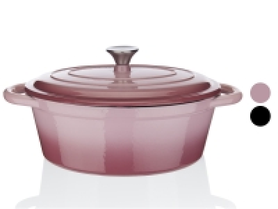 ERNESTO® Gusseisen-Bräter, emailliert, 4 l