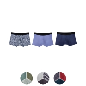 UP2FASHION Herren Retropants, 3er-Pack