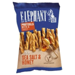 Aldi Süd  ELEPHANT Pretzels with a Twist 160 g