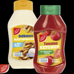 Edeka  Tomatenketchup, Mayonnaise oder Salat Mayonnaise