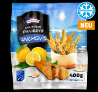 Penny  ANDRES FISCH & FRIENDS Knusprig panierte Anchovis