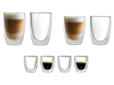 Mövenpick Thermogläser, aus Borosilikat Glas