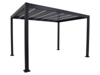 Lidl Better Garden Better Garden Elektrischer Pavillon aus Aluminium mit LED