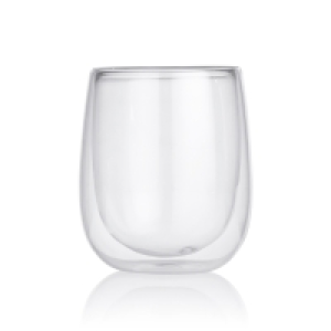 Netto  GOURMETmaxx Thermoglas Cappucino 2er-Set 250ml transparent