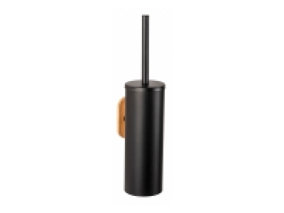 Wenko Turbo-Loc® WC-Garnitur »Orea Bamboo«, aus Edelstahl
