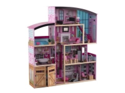 Lidl Kidkraft KidKraft Puppenhaus »Shimmer Mansion«, mit 8 Räumen