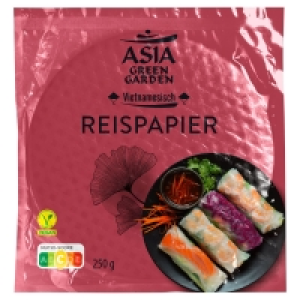 Aldi Süd  ASIA GREEN GARDEN Reispapier 250 g