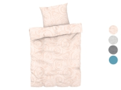 LIVARNO home Mikrofaser-Satin-Bettwäsche, 135 x 200 cm 8.99 €