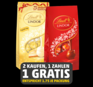 LINDT Lindor Kugeln 3.49 €