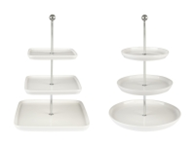 Lidl Ernesto® ERNESTO® Etagere, 3-stufig, aus Porzellan