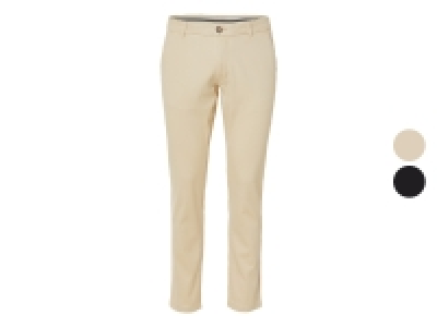 LIVERGY® Herren Chino Hose, Slim Fit, mit normaler Leibhöhe