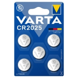 Aldi Süd  VARTA Lithium-Knopfzellen 3 V, 5er-Packung