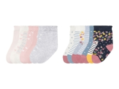 Lidl Lupilu® lupilu® Kleinkinder Socken, 7 Paar, mit Bio-Baumwolle