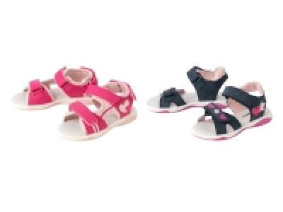 lupilu® Kleinkinder Mädchen Sandalen mit Lederdecksohle 9.99 €