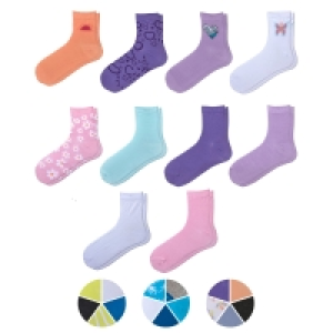 LILY & DAN Kinder Socken, 10 Paar